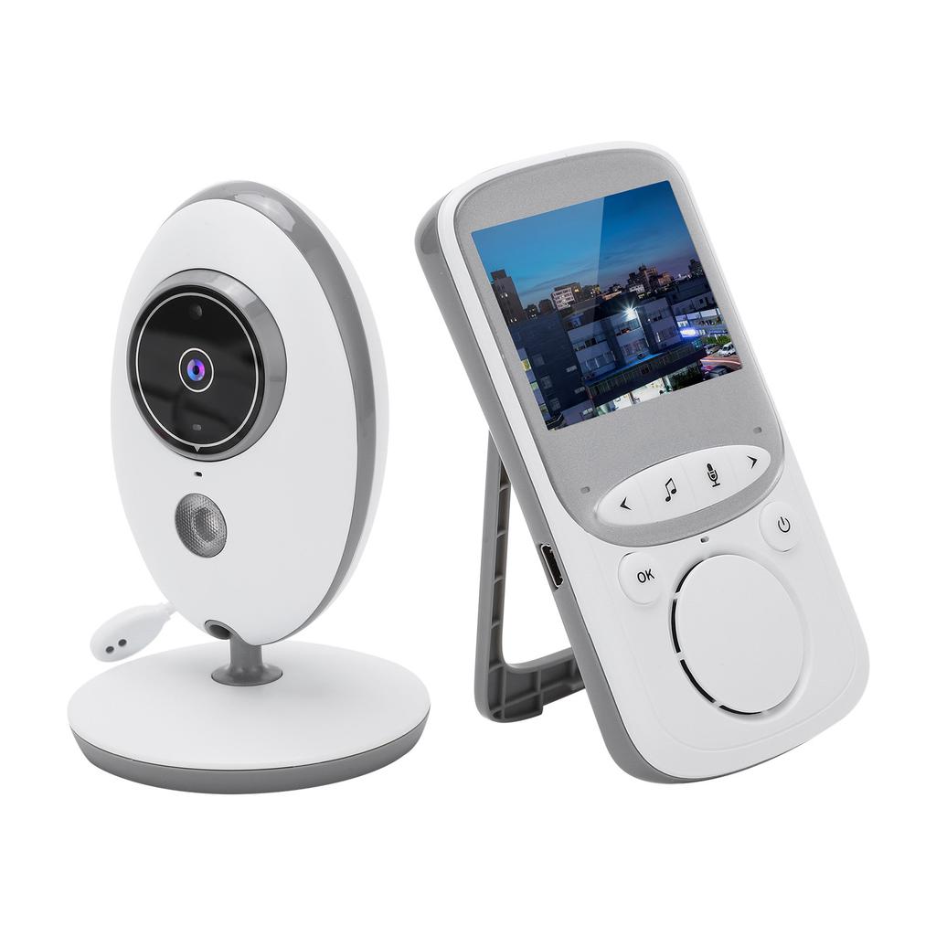 2,4-дюймовая интеллектуальная беспроводная радионяня для младенцев 2?Способ отображения температуры звука 100?240ВЕУ Вилка