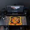 Spain National Football Team Mouse Pad, Large Gaming Desk Mat, Non-slip XXL Mousepad for Laptop & Tablet, Mini PC Playmat with Stitched Edges