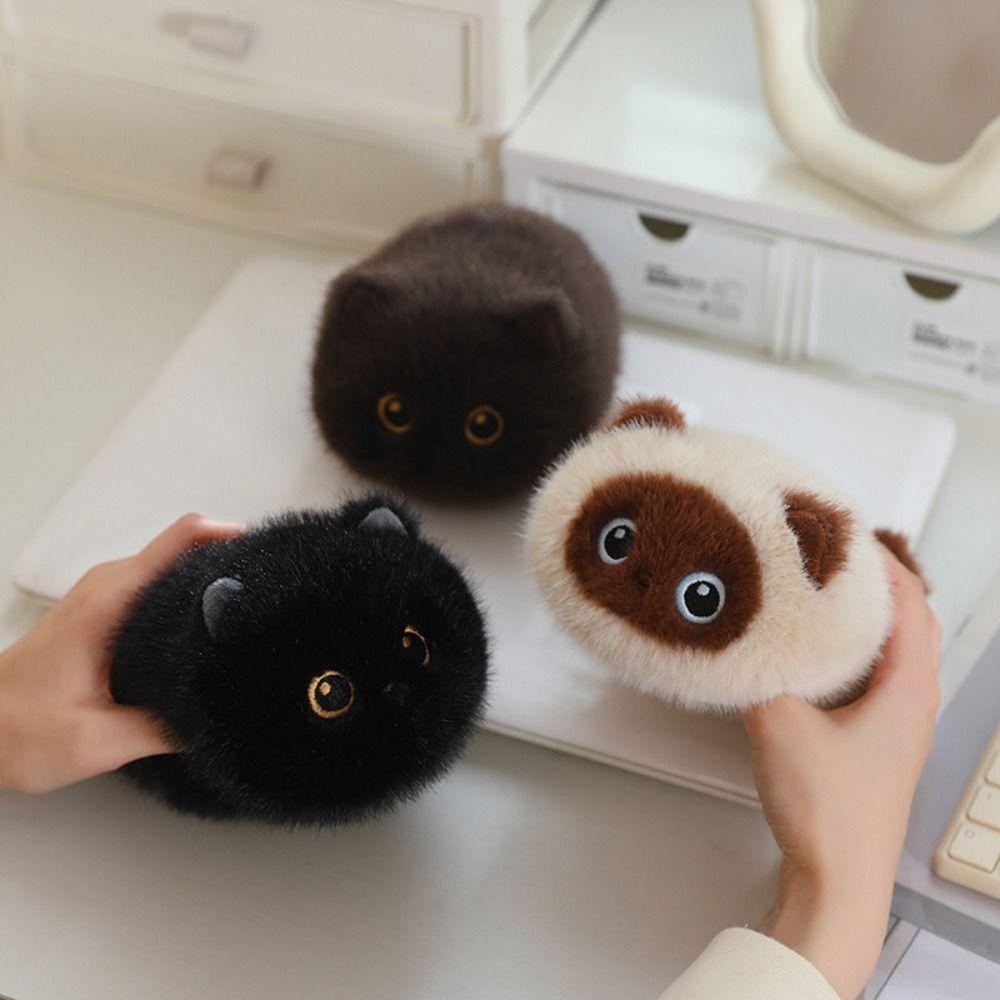 Cartoon Cat Plush Toys Stuffed Animals Black Cat Plush Lovely Cute Kitten Dolls Baby Gifts