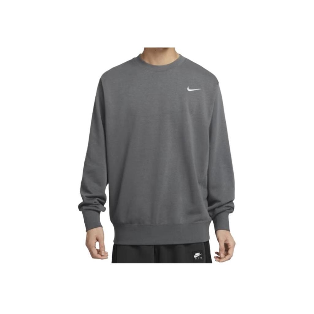Nike Худи мужское Team Club Series Casual Свободное Удобное Толстовки Темно-серое IB8825-021