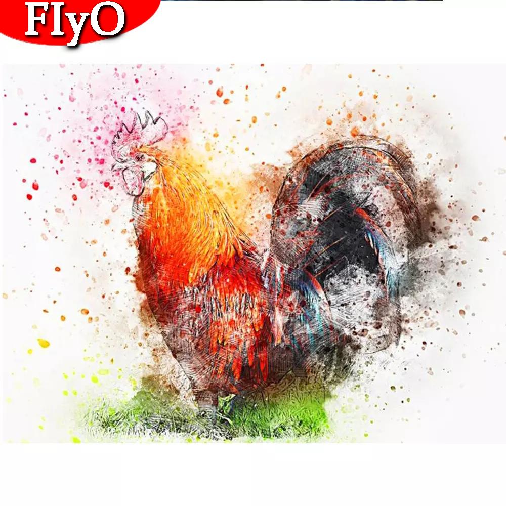 DIY Алмазная вышивка картина животных Алмазная вышивка крестиком курица фотографии стразами мозаика ремесла