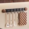 MUYA Wall-Mounted Suction Cup Kitchen Utensil Rack