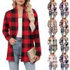 Women's Long Sleeve Cardigan V Neck Fashion Printed Shirt Lightweight  Casual Loose Thin Cardigans With Pockets