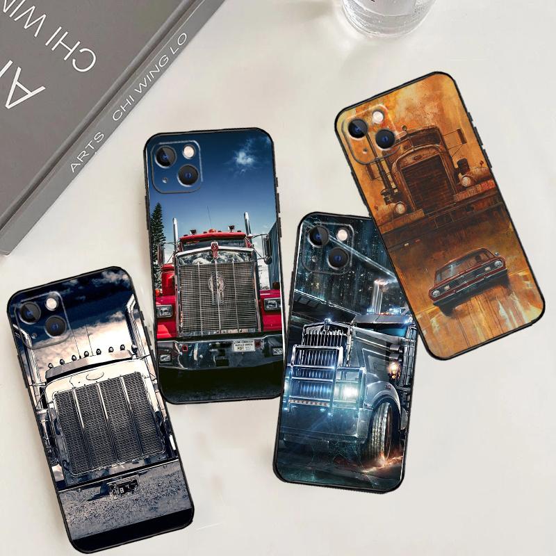 Cool Heavy Truck Car Phone Case For iPhone 17 Pro Max 16 14 13 12 11 15 Pro Max Plus 12 13 Mini 16e 17 Air Cover