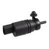 ACROPIX Windshield Washer Motor Pump with Grommets for BMW X3 Black 1 Piece