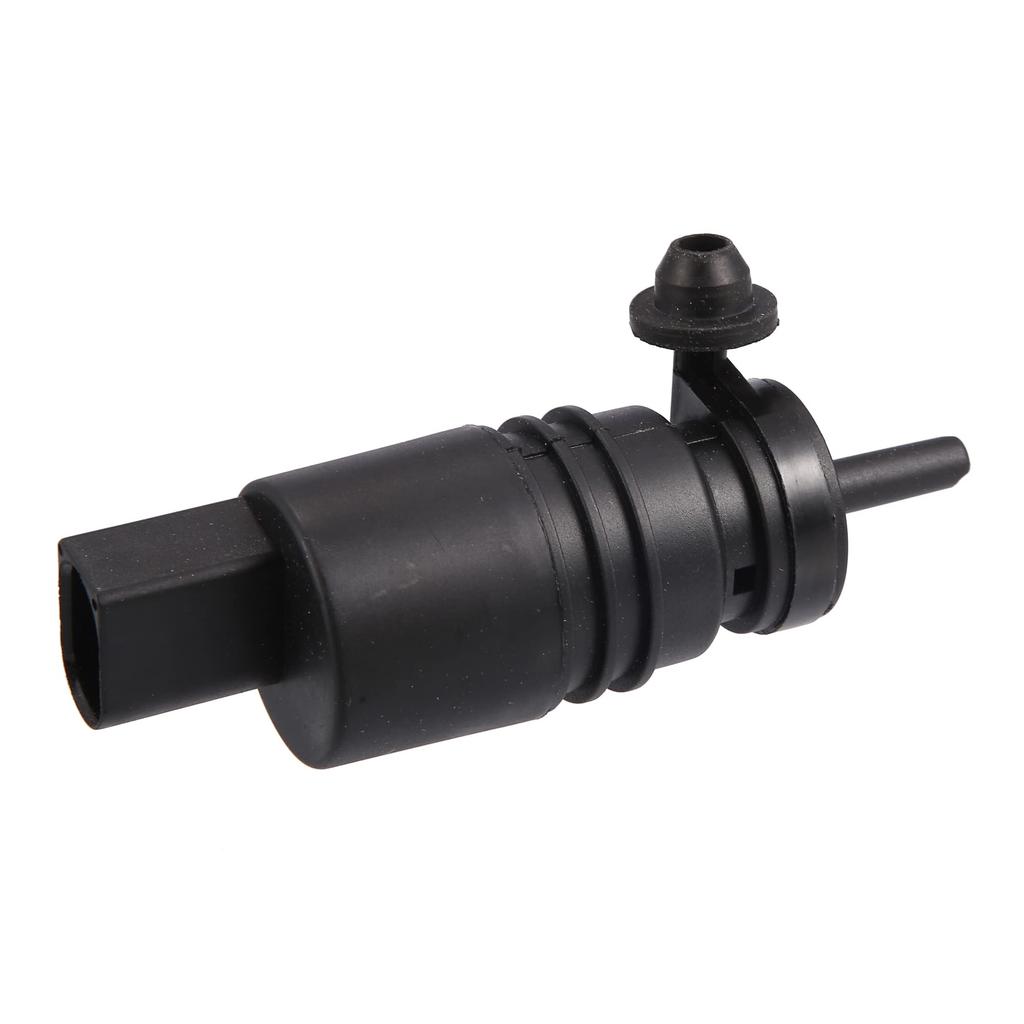 ACROPIX Windshield Washer Motor Pump with Grommets for BMW X3 Black 1 Piece