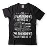 Men's Constitution T-shirt First Second Amendment Pro Gun Free Speech Patriotic