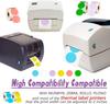 6Rolls 2 Inch Circle Direct Thermal Sticker Label Round Printer Label Sticker Business Labeling For Rollo Zebra Thermal Printers