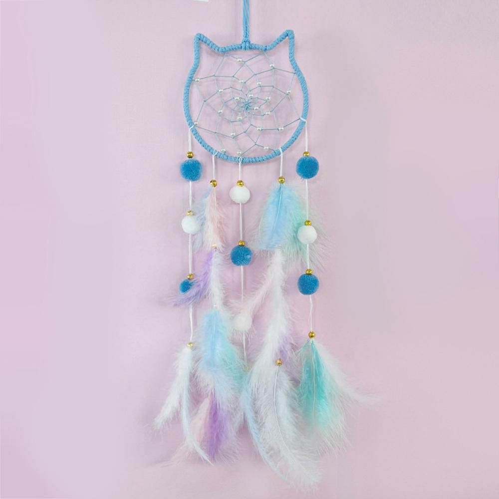 Hanging Drop Feathers Dream Catcher Hangings Fresh Ornaments Car Gifts Vintage Home Decorations Bedroom Decor Ethnic Wind Chimes