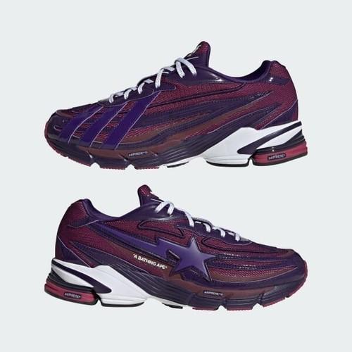 A Bathing Ape adidas Originals Orketro Темно-фиолетовый Черный JH6362 Мужской размер