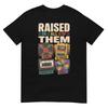 Raised On All Of Them Vintage Music Graphic T Shirt Classic Rock Retro Tee