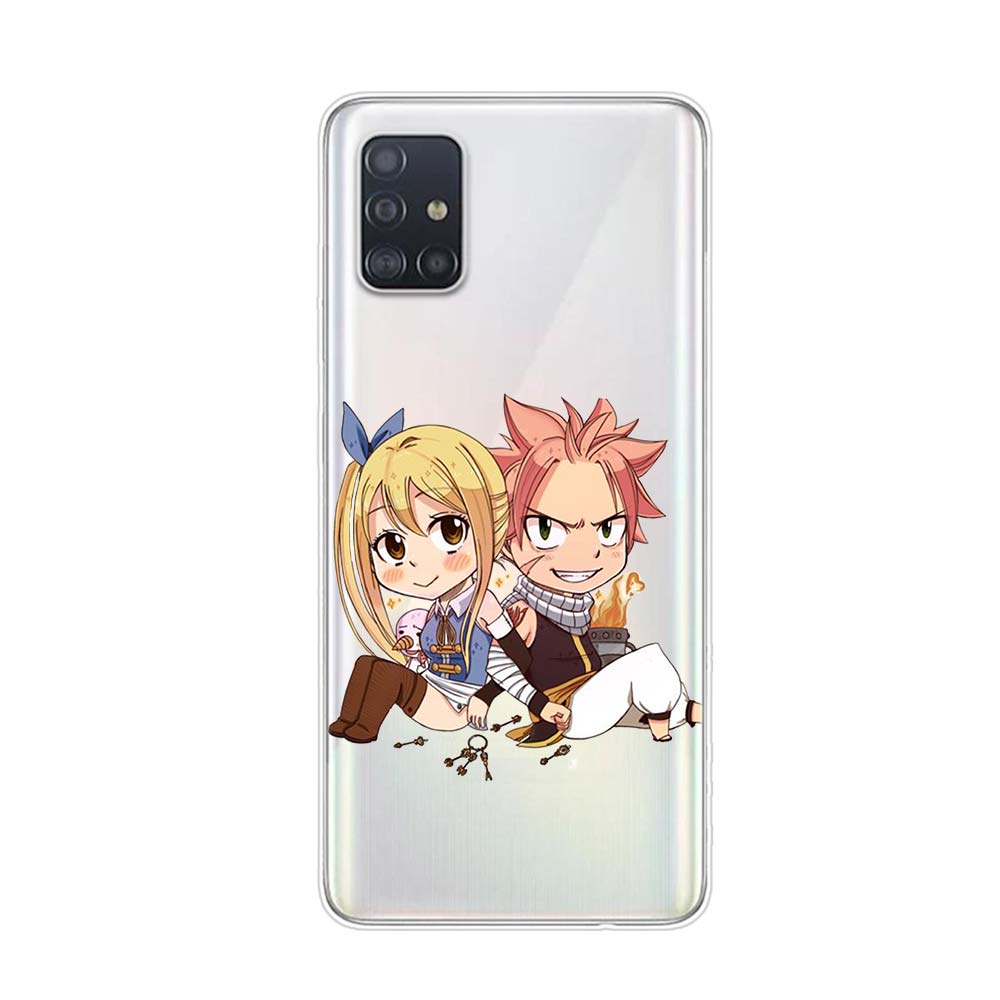 Аниме Манга Fairy Tail для Samsung Galaxy A01 A11 A12 A22 A21S A31 A41 A42 A51 A71 A32 A52 A72 A02S силиконовый чехол для телефона