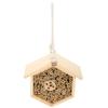 Wooden Bee House Decorative Hanging Insect House Insect Hotel for Garden Supplies