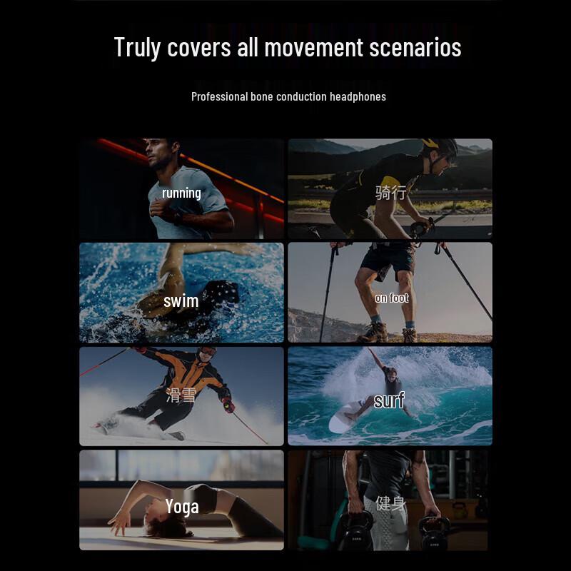 Спортивные наушники с костной проводимостью Mojawa Run Plus