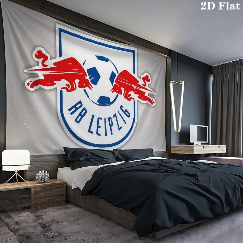 RB Leipzig Wall tapestry, aesthetic printed fabric blanket, suitable for bedroom, living room, and home decor.