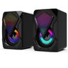 Cross-Border X2 RGB Speaker: USB-Powered, Colorful Desktop Gaming Audio System.