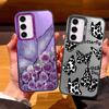 Чехлы для телефонов с принтом бабочки для Samsung Galaxy S22 S23 S24 S25 Plus Ultra S21 S20 FE Bumpe противоударный чехол-накладка