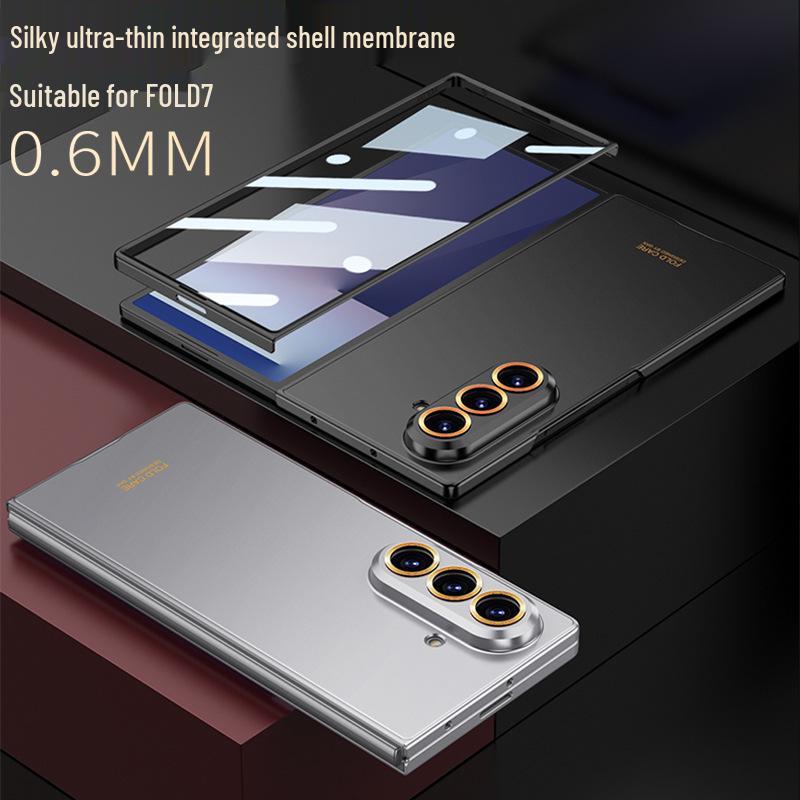 Samsung Z Fold 7 Ультратонкий Жесткий Защитный Чехол со Встроенной Пленкой