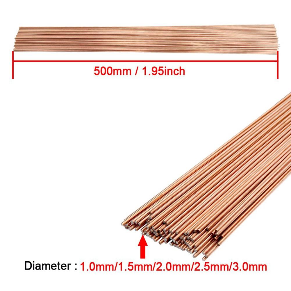 500 мм латунный электрод, фосфористый медный электрод, сварочная проволока и электрод