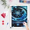 5D DIY Алмазная картина Снежинка, полная вышивка, распродажа, мозаика, пейзаж, подарок ручной работы, домашний декор 30x40 см/12x16 дюймов