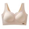 New simple vest type non-magnetic sports underwear women's wide shoulder straps no steel ring thin cup gathering bra
