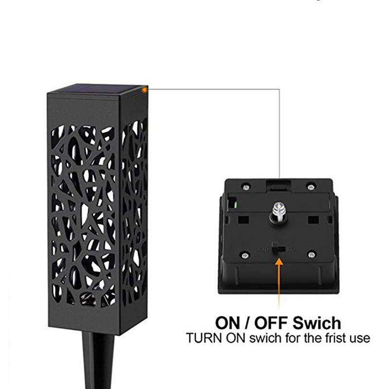 Светодиодный солнечный свет для сада и газона, уличный домашний дорожный светильник, датчик света, водонепроницаемый солнечный уличный фонарь