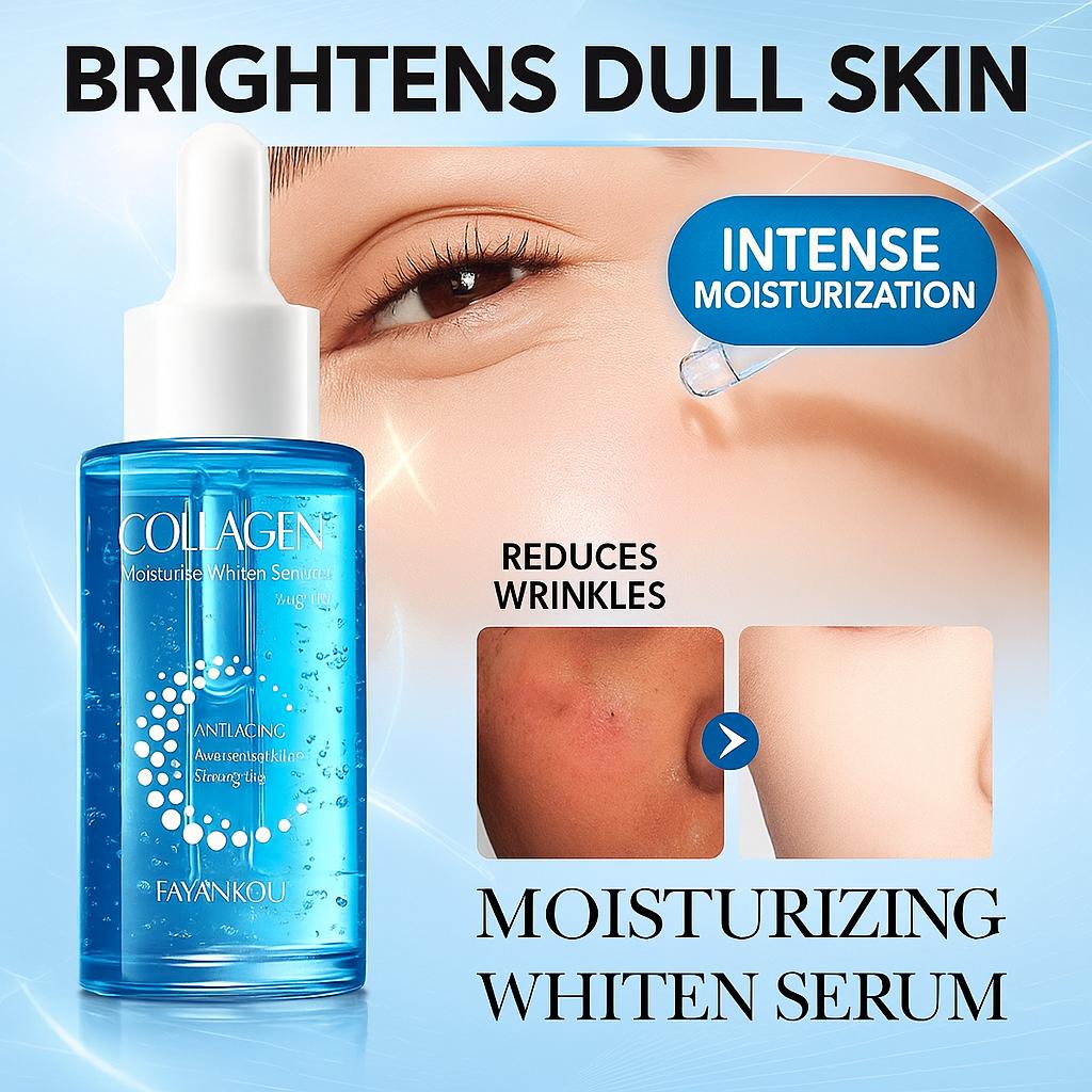 Collagen Moisturizing and Whitening Essence Brightening Skin Improve Dull Face Anti-wrinkle Essence Skin Care