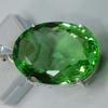 Pendant Lab-Created Peridot 925 Sterling Silver 95 Ct Oval CERTIFIED Gemstone A-1511