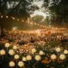 LED Solar Light Outdoor Dandelion Lights Garden Decoration Lamp Garden Lawn Landscape Fairy Lamp Solar Powered Lights