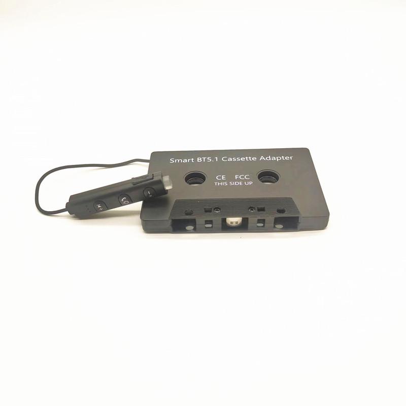 Magnetic tape cassette audio converter, car mounted magnetic tape CD player, upgraded wireless music playback function
