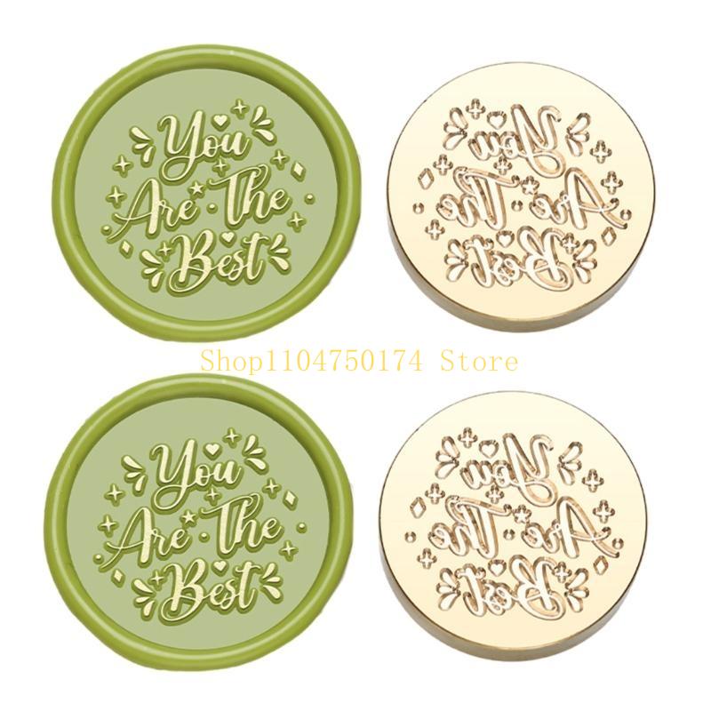 Seal Stamp Head Replacement Antique Embossed Sealing Stamp Head for Envelope top sale