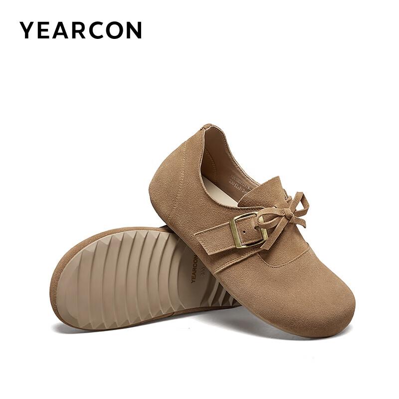 Женские мокасины на плоской подошве в стиле Birkenstock, с круглым носком, закрытым носком, для осени