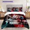 Harley Quinn'S Urban Adventure Threepiece Set 1 Duvet Cover 2 Pillowcase Without Core Duvet Cover And Pillowcase Bedding Set