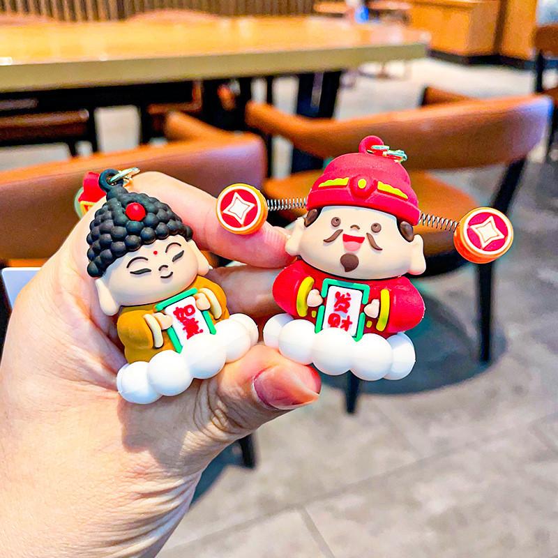 Fortune Изысканный Оригинальный Брелок с Дизайном из Силикагеля для Праздников и Подарков