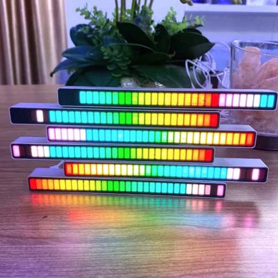 Светодиодная панель RGB для управления музыкой и звуком, ритм-светильник, атмосфера, ночник для автомобиля, телевизора, игры, компьютера, рабочего стола