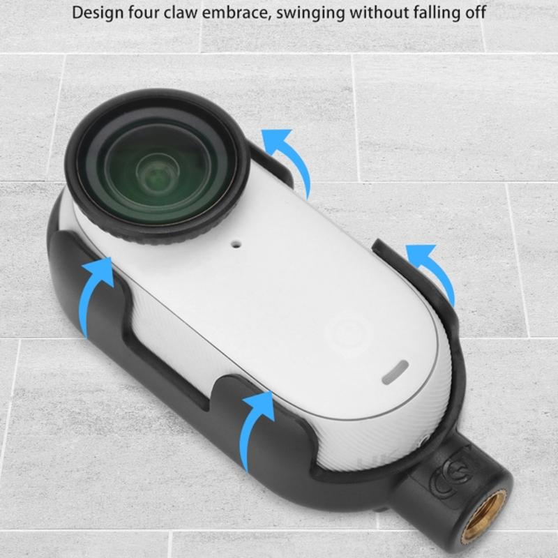 Camera Mount for 360 GO3 GO3S Quick Release Bracket Holder Mount Camera Mount Adapter Expansion Frame Accessories