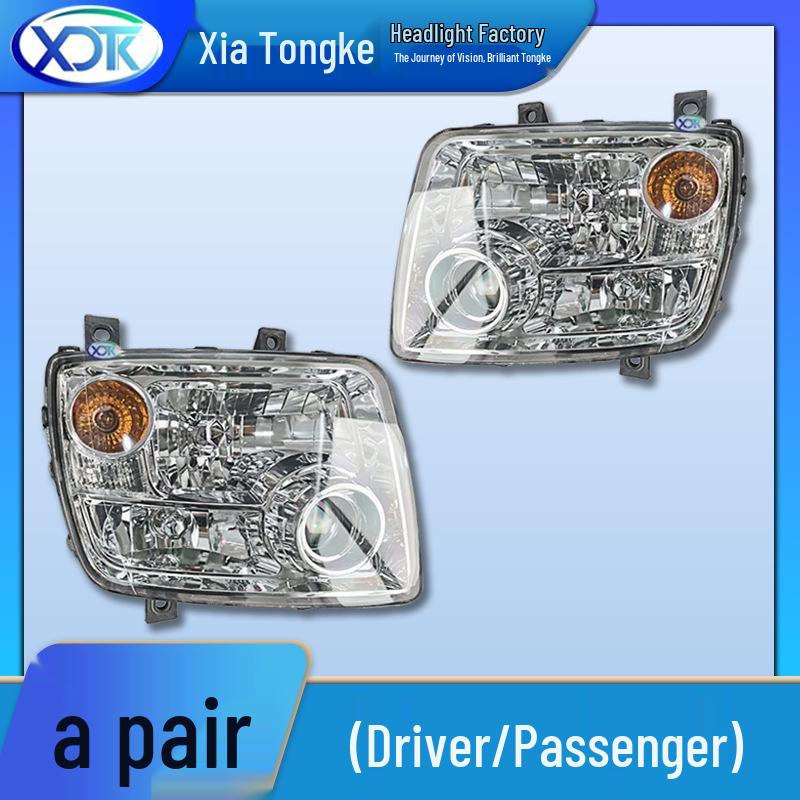 Сборка передней фары тягача-самосвала Foton Auman ETX2280