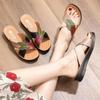 Soft-Soled Genuine Leather Non-Slip Slippers for Middle-Aged Women - Comfortable Summer Sandals