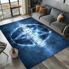 3D SPN Supernatural Sign Dean Sam Non-Slip Carpet Rug for Living Room Bedroom Sofa Kids Play Area Home Decor Floor Mat