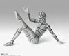 TAMASHII NATIONS Edition Color 135mm PVC ABS Painted Articulated Figure S.H.Figuarts Body-chan -Sports- -Wireframe- (Gray Ver.) Approx. &