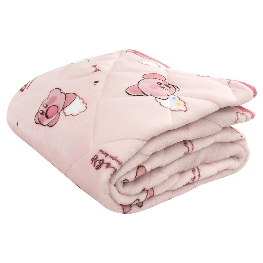 Revere Kirby of the Stars Single Mattress Pad, Warm Flannel Sheet, Bed Pad, Blanket, Cute, Washable, Kirby