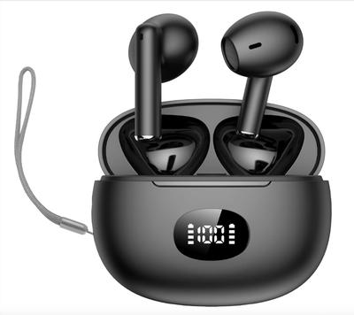 Беспроводные Bluetooth-наушники с многофункциональным сенсорным экраном + ANC, 6 силиконовых микрофонов, водонепроницаемость IPX7, 90 часов воспроизведения, Bluetooth 2026