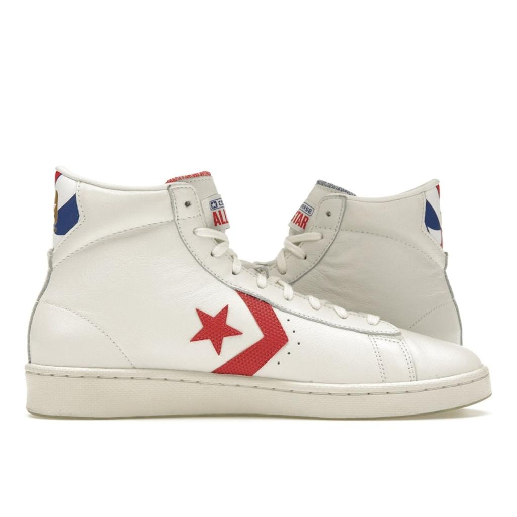 Converse Pro Leather High Birth of Flight Unisex Sneakers White Vintage-White University-Red 170240C