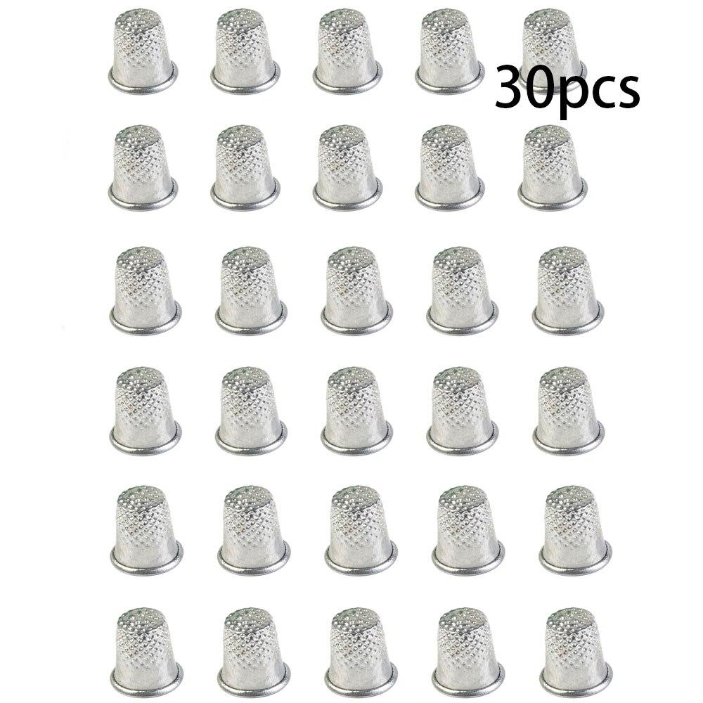 10/30 шт. металлический напёрсток для шитья, защита для пальцев, защитная крышка для рукоделия, ручная вышивка, инструменты для вышивания, аксессуары для рукоделия