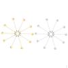 20 Pieces Bulk .2cm Lapel Pin Hat Scarf Brooch Diy Findings
