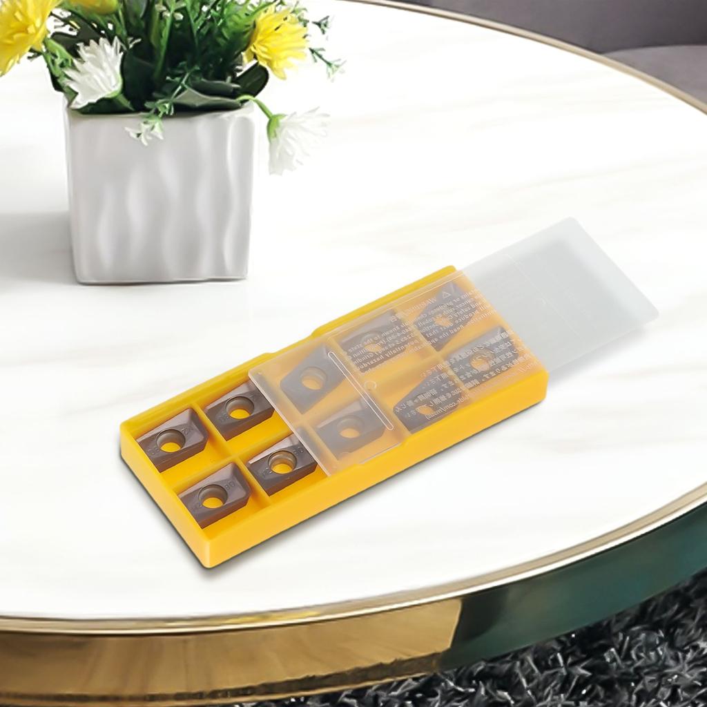 10pcs APMT1604PDER 1135 HRC65 Milling Cutter Turning Carbide Insert for APKT 400R