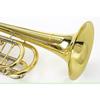 PLAYTECH Bass Trumpet, 3 Rotary, Lacquer Finish, Semi-Hard Case Included