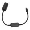 Адаптер USB C для прикуривателя Тип C Мужской 5 В на 12 В Адаптер для прикуривателя для приборной панели