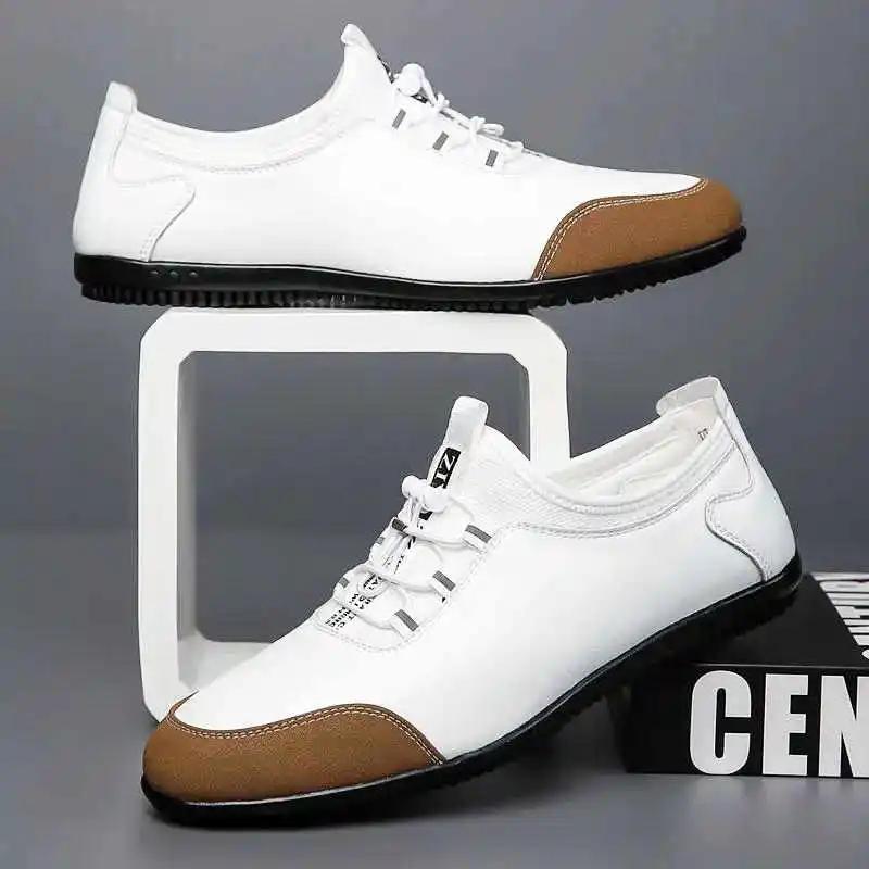 Зимние Дорожные Кроссовки Красные Беговые Лоферы Белые Бежевые Туфли Мужские Спортивные Мобильные Сезонные Гостеприимные Лоферы