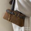 Ретро портативная сумка для поездок на работу женская осень-зима 2025 новая модная корейская сумка подмышку универсальная сумка большой вместимости
